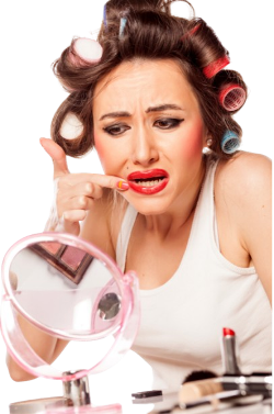 Feil makeup - Komprimenrt